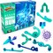 Marble Genius Marble Run Booster Set - 30 Pieces Total (10 Action Pieces Included), Construction Building Blocks Toys for Ages 3 and Above, Add-On Set, Ocean